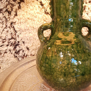 A Little Morocco, Tamegroute Table Lamp Green, Closeup