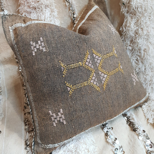 A Little Morocco, Cactus Silk Cushion, 50x50 Coco Loco Front