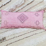 A Little Morocco Cactus Silk King Pillow Fairy Floss Pink Front