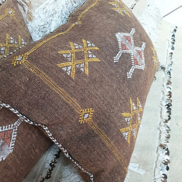 a little morocco, Cactus Silk Cushion Stonewashed, Cappucino 40x60