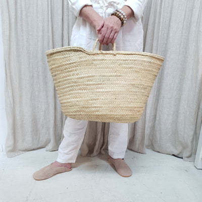 A Little Morocco Moroccan Basket Bag Nador Front