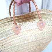 A Little Morocco Moroccan Basket Bag Tangier Closeup