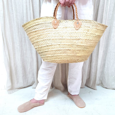 A Little Morocco Moroccan Basket Bag Tangier Front