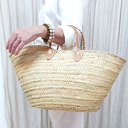 A Little Morocco Moroccan Basket Bag Tangier Side