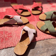 A Little Morocco, Moroccan Suede Sandals Group