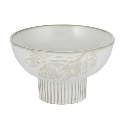 A Little Morocco Wild Flower Footed Bowl