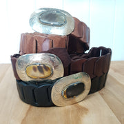 A Little Morocco, Leather Belts, Interlocked Grouping