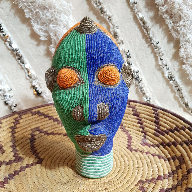 A Little Morocco, Cameroon Head Warrior, Front