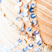 A Little Morocco, Handira Cushion Ginger Bolster Detail
