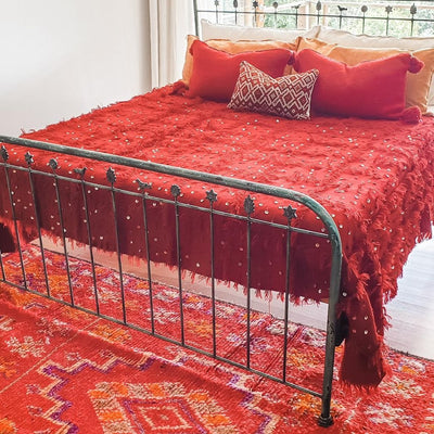 A Little Morocco, Handira Rosa - Bed