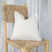 Vintage Tukish Kilim Rug Cushion, Lumbar Turkish Cushion in Neutral Colours
