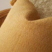 A Little Morocco, Pompom Cushion Ochre Detail