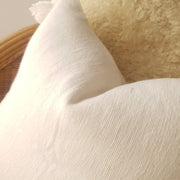 A Little Morocco, Pompom Cushion White Closeup