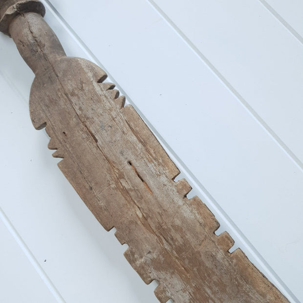 A Little Morocco, Vintage Moroccan Tent Peg P Back