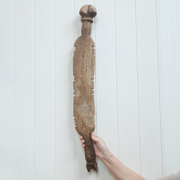 A Little Morocco, Vintage Moroccan Tent Peg P Back