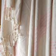A Little Morocco, Turkish Towel, Pink Linen Crush Closeup