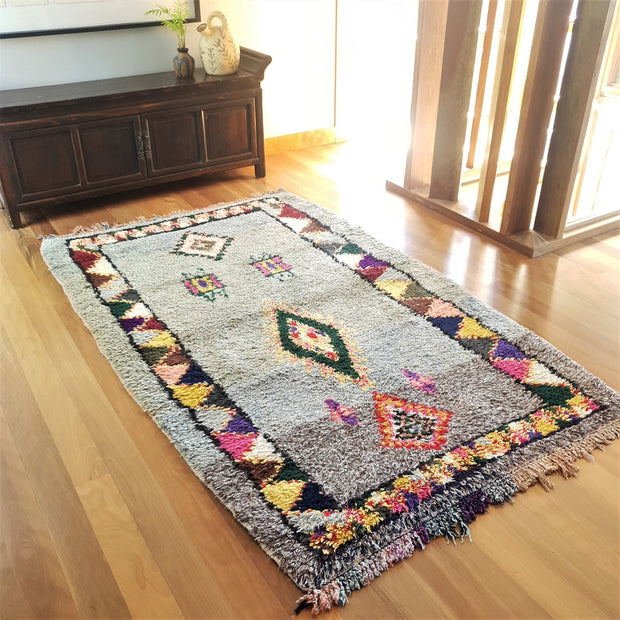 A Little Morocco, Vintage Runner Rug, Baby Bliss angled