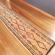 A Little Morocco, Vontage Moroccan Runner Rug, Yasmine Angled