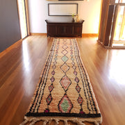 A Little Morocco, Vontage Moroccan Runner Rug, Yasmine Styled