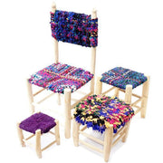 Chair - Boucherouite 90cm-Furniture-A Little Morocco