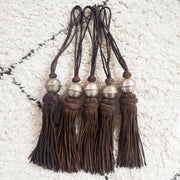 A Little Morocco, Leather Tassel Brown